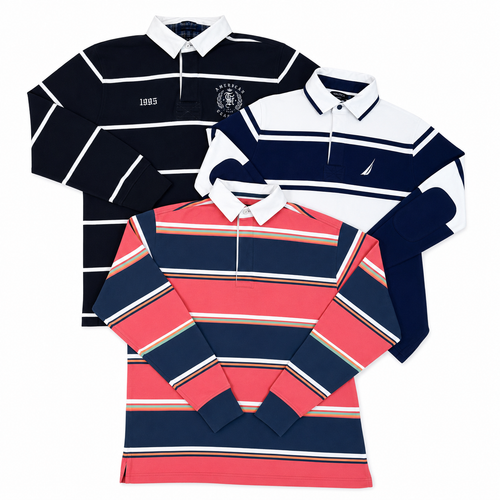 10x Branded Rugby Shirts — Grade A/B