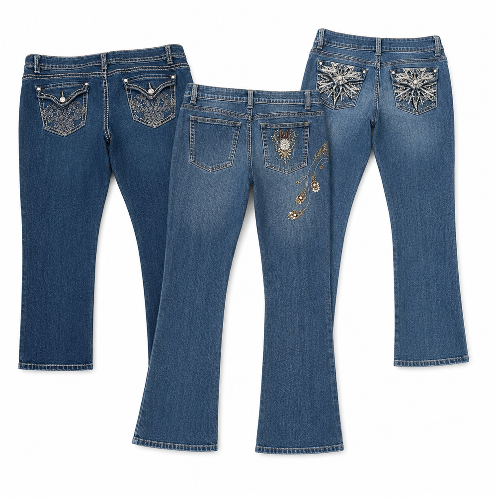 20x Vintage Y2K Jeans Bundle — Grade A/B